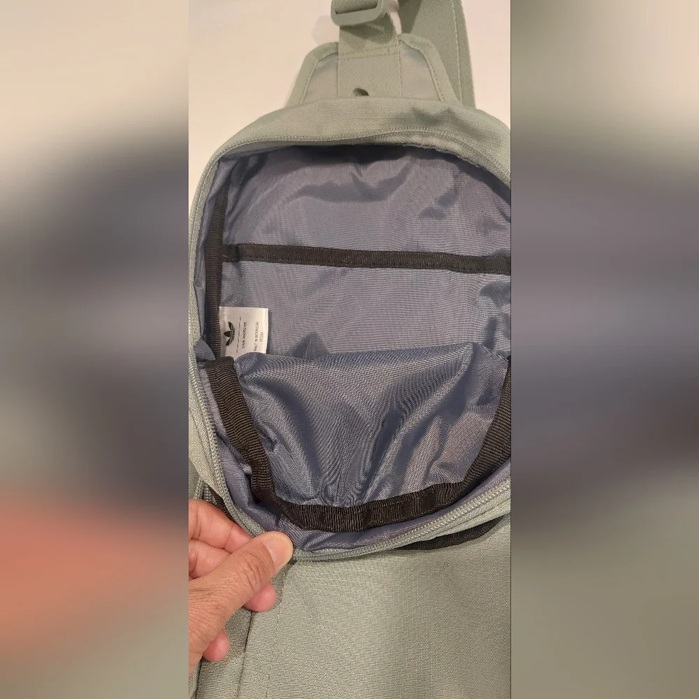 Adidas Green Backpack Durable Minimalist Design